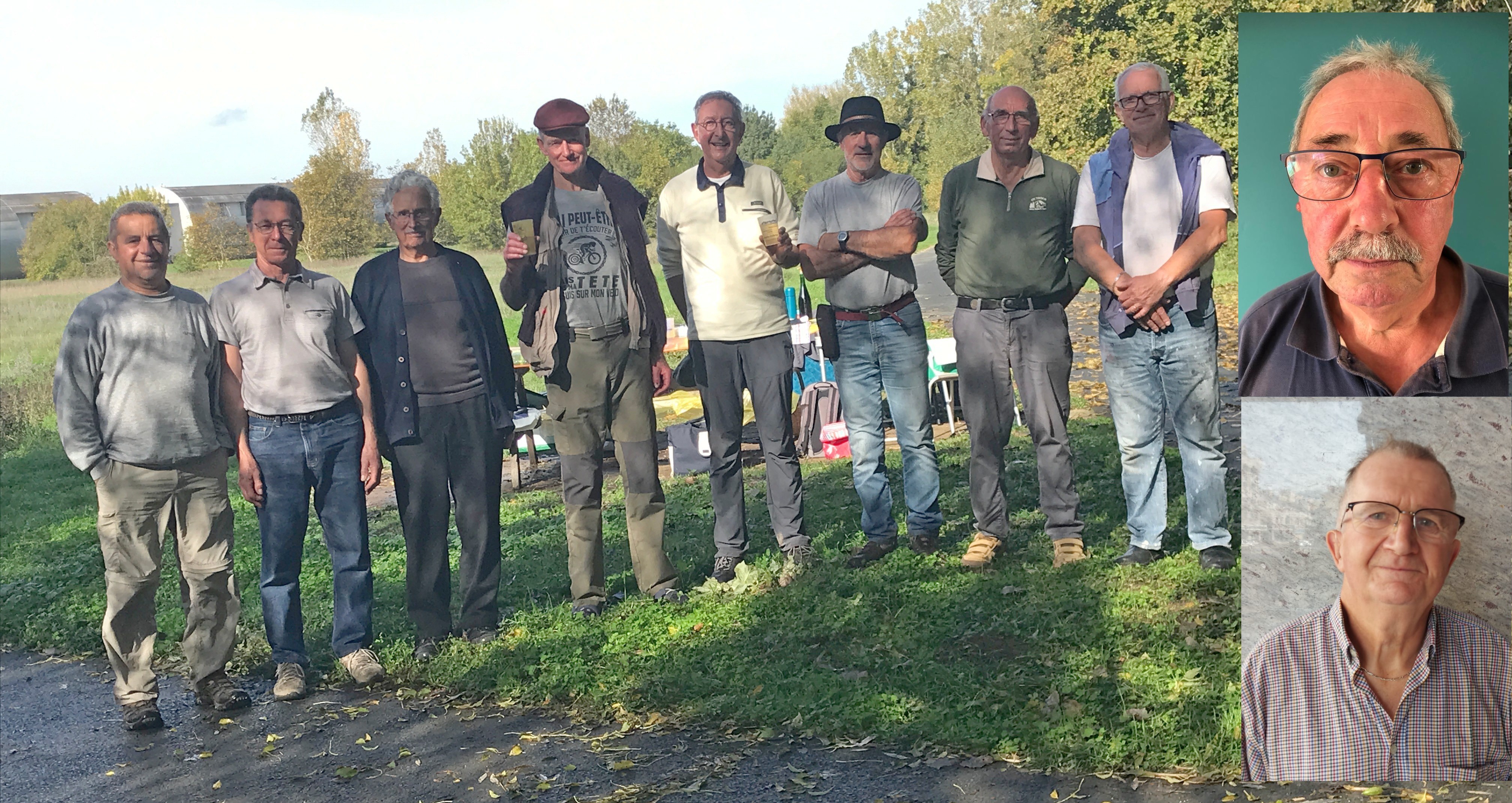 L'équipe des baliseurs