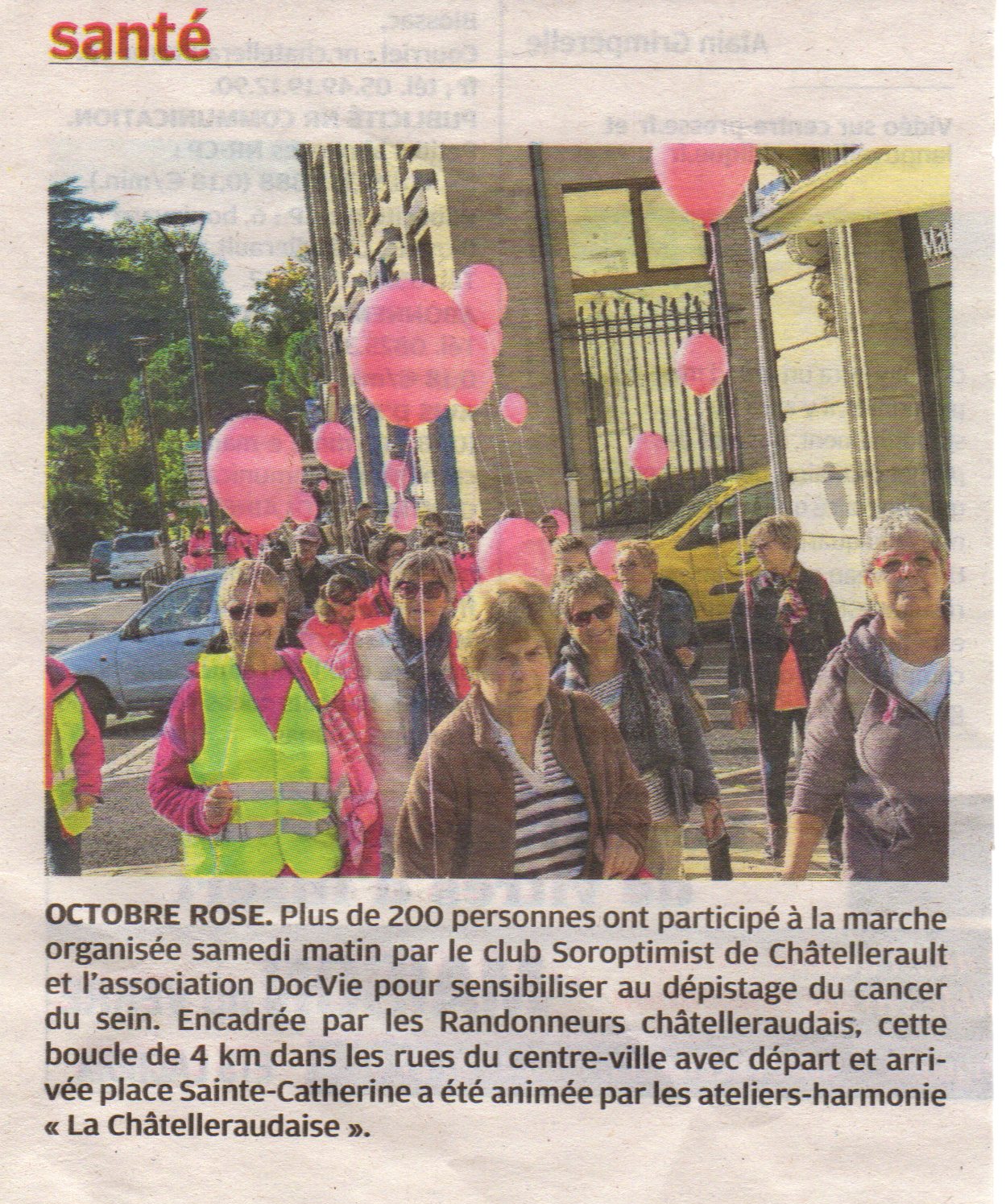 Octobre rose 2017